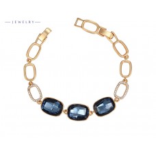 gilt bracelet with swarovski elements